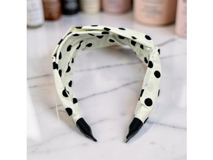 Čelenka do vlasů bílá 24470