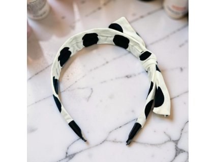 Čelenka do vlasů bílá 24465