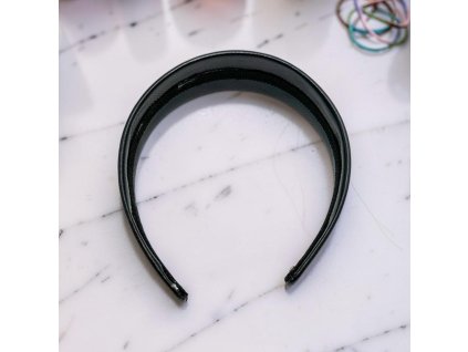 Čelenka do vlasů černá 0050