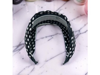 Čelenka do vlasů černá 23138