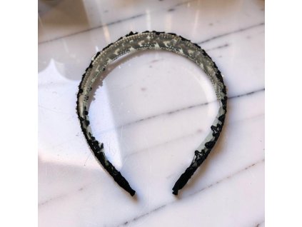 Čelenka do vlasů hnědá 21677