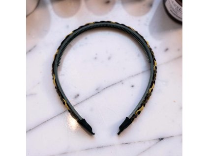 Čelenka do vlasů černá 20004