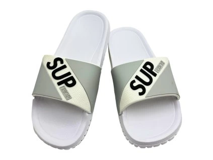 Dámské pantofle bílé 068