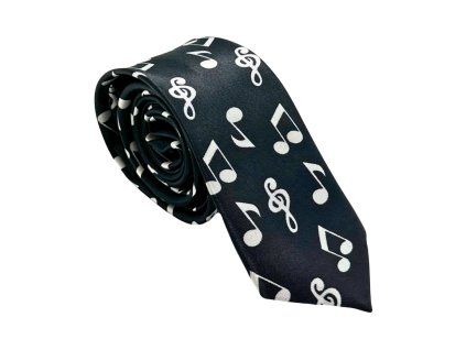 Kravata černá 001