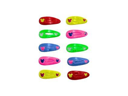 SET 10ks - Mini sponky do vlasů 30044