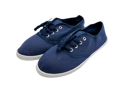 Pánské plátěné tenisky modré 2129