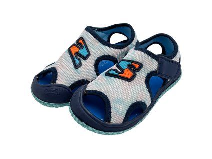 Dětské sandály bílé 6001