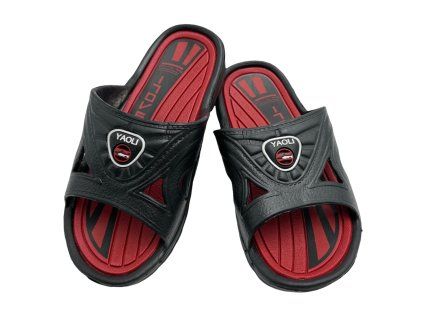 Dětské pantofle černé 968