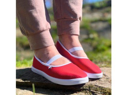 Dámské cvičky červené CF73