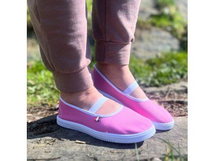 Dámské cvičky růžové CF73