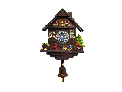 Mini kukačkové hodiny 0027