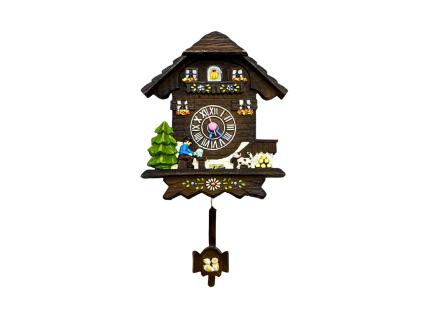 Mini kukačkové hodiny 0026