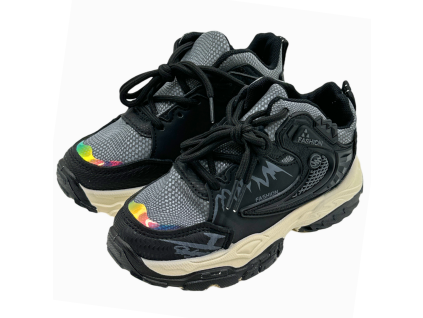 Dětské tenisky černé C5259