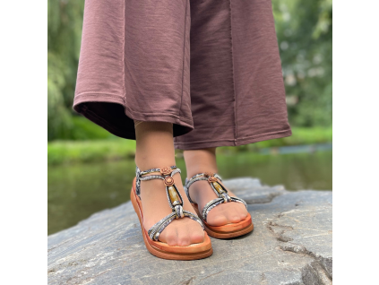 Dámské sandály černé SP13-1