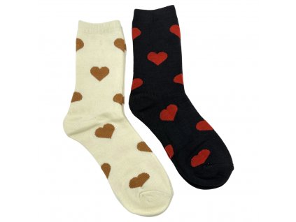 SET 2 páry - Bavlněné thermo ponožky 5312