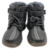 Dětské zimní kotníkové boty šedé 698-3A