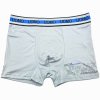 Pánské elastické boxer šortky šedé F0896