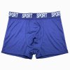 Pánské elastické boxer šortky modré Z041