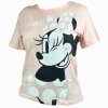 Dámské bavlněné tričko MINNIE růžové T244