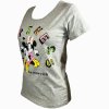 Dámské bavlněné tričko MINNIE šedé T207