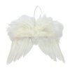 Vánoční ozdoba - Andělská křídla bílá A1636