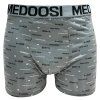 Pánské elastické boxer šortky šedé Z087D