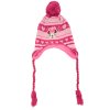Pletená čepice MINNIE růžová H-329