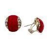Náušnice červené 10889.06