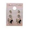SET 3 Páry - Peckové náušnice 21984.02