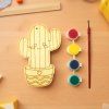 DIY dřevěný obrázek k vymalování 0846-49