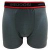 Pánské elastické boxer šortky tmavě šedé Z051