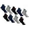 SET 9 Párů - Sportovní bavlněné ponožky B-212
