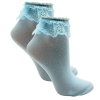 Dívčí bavlněné ponožky modré D9012