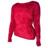 Dámský svetr červený 7136