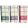 SET 3ks - Kuchyňské utěrky 60x35 cm 42284-4