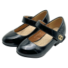 Dívčí lodičky černé 2238-91