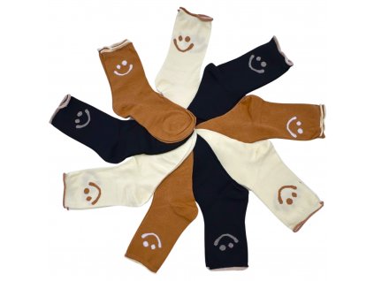 SET 9 párov - Zdravotné bavlnené ponožky LA-009