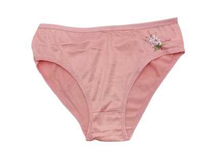 Dámske bambusové nohavičky ružové 6031