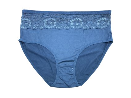 Dámske bambusové nohavičky modré 1015