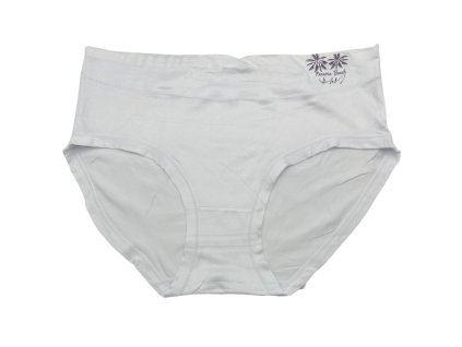 Dámske bambusové nohavičky biele 2179