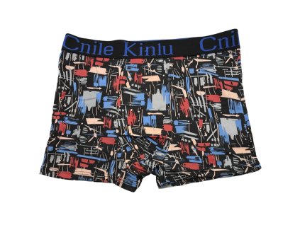 Pánske bavlnené boxerky čierne M308