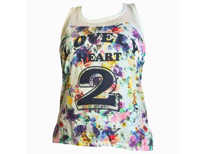 Dámske tielko biele H006