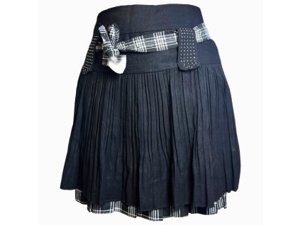 Dámska sukňa čierna 8269