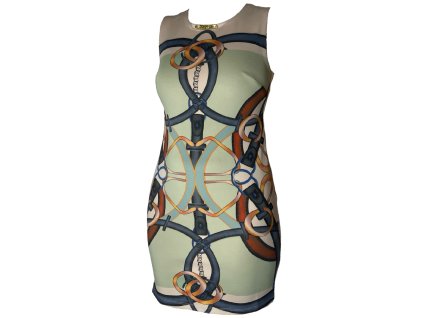 Dámske šaty tmavo zelené 1381