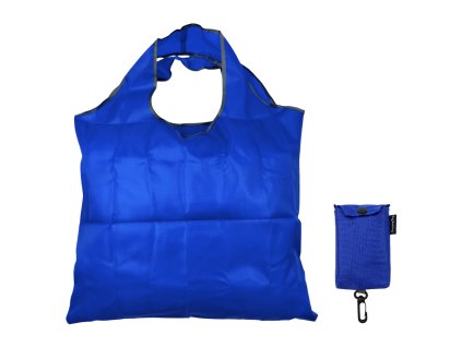 Skladacia nákupná taška modrá MT-1