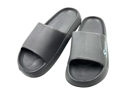 Pánske šľapky sivé 010
