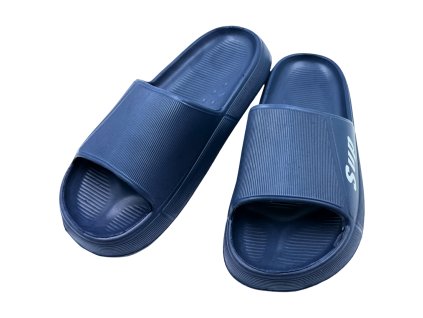Pánske šľapky modré 010