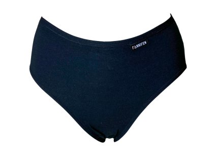 Dámske bavlnené nohavičky čierne 4185 (Veľkosť L)