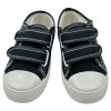 Detské tenisky čierne B303 (Veľkosť 24)