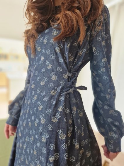 MARILIE šaty so šnurovačkou